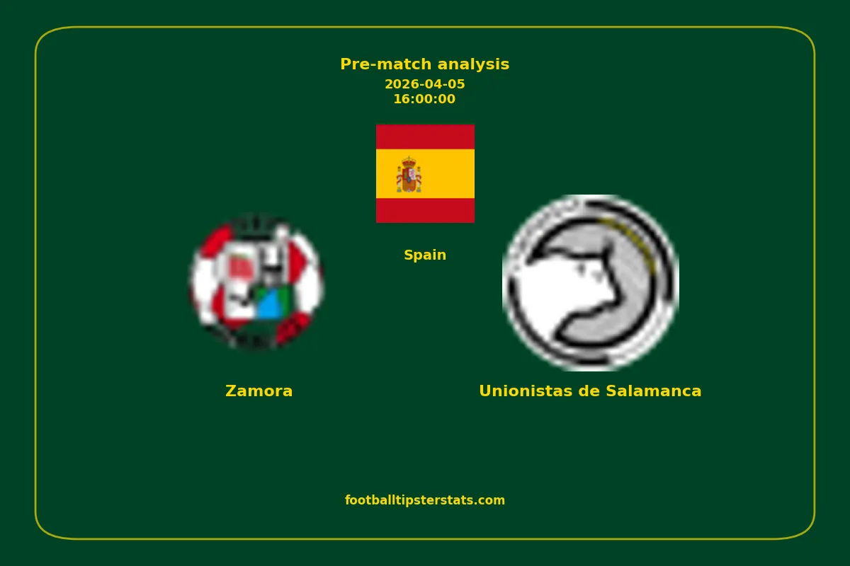 Pre-match analysis: Zamora vs Unionistas de Salamanca on 2026-04-05